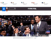 Tablet Screenshot of futboltotal.com.mx